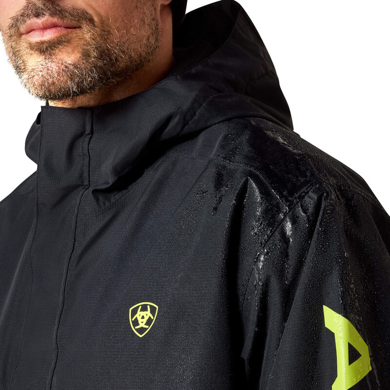 Rebar Stormshell Logo Waterproof Jacket 02