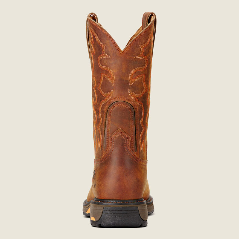 WorkHog Steel Toe Work Boot Heel