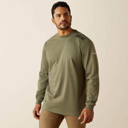 FR Work Hard Live Free T-Shirt Back