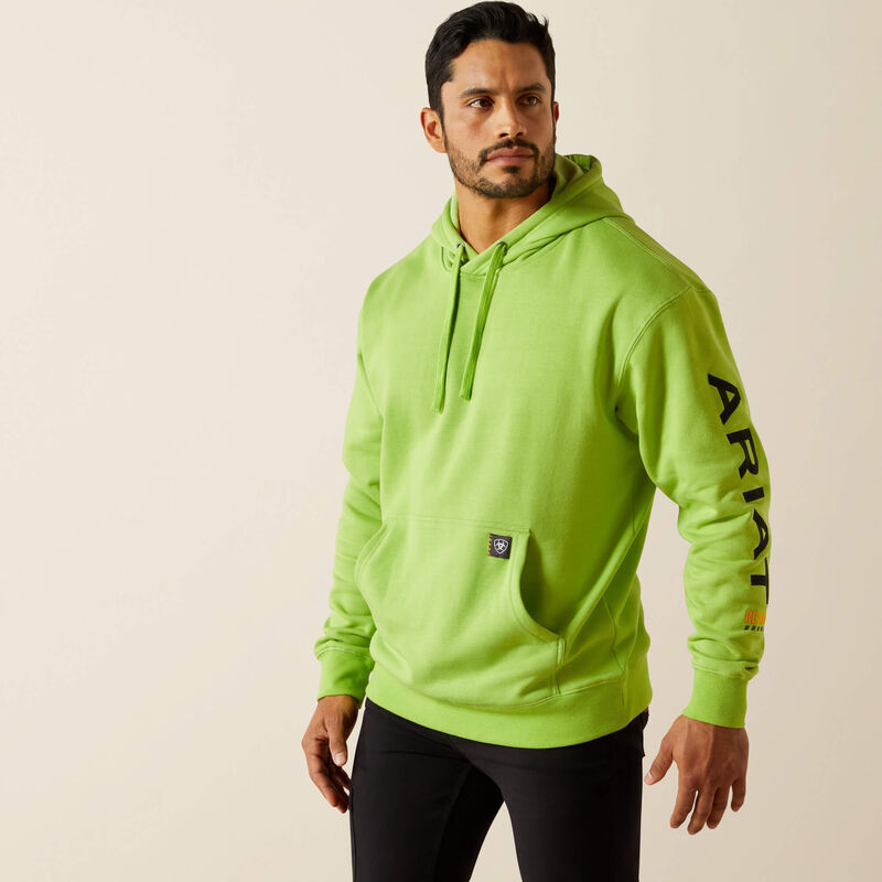 Rebar Graphic Hoodie Front
