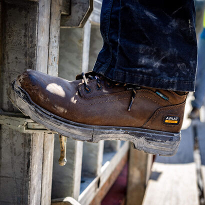 Turbo 6" CSA Waterproof Carbon Toe Work Boot Lifestyle