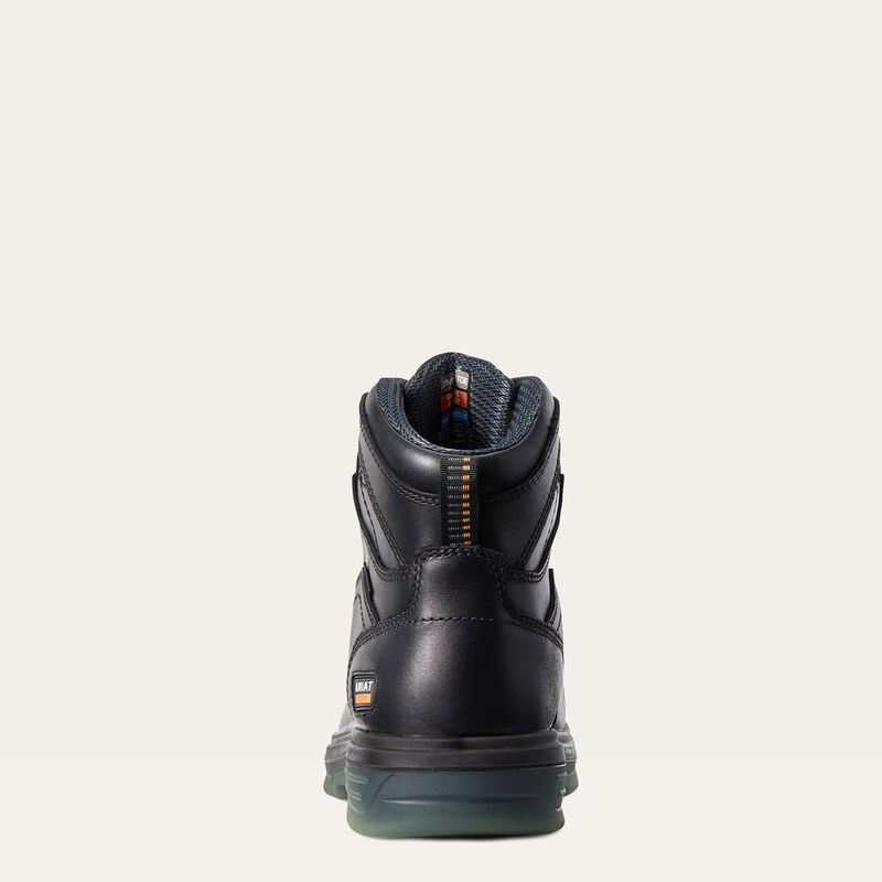 Turbo 6" H2O CSA Carbon Toe Work Boot Heel