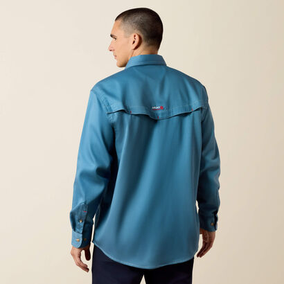 FR Vented Work Shirt Back