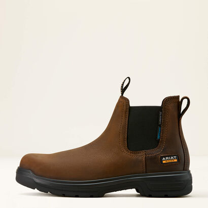 Turbo Chelsea CSA Waterproof Carbon Toe Work Boot Side