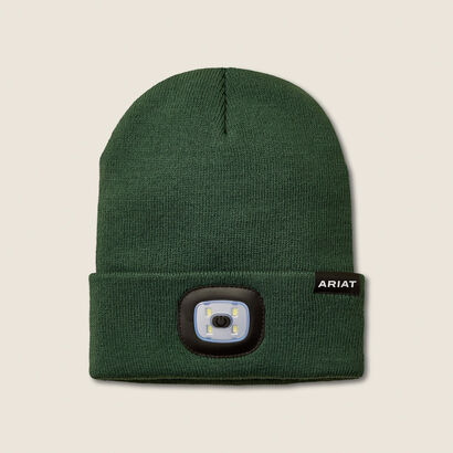 Rebar Headlight Beanie Front