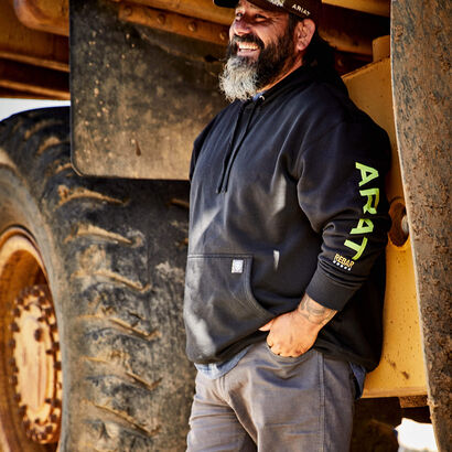 Rebar Graphic Hoodie Lifestyle