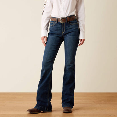 Slim Trouser Ella Wide Leg Front