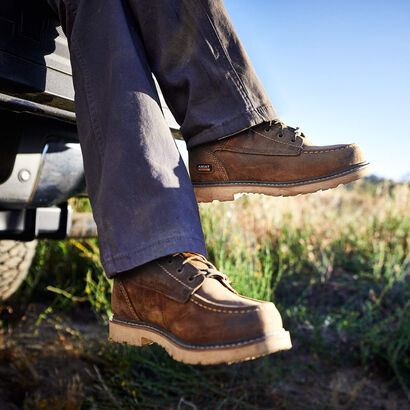 Rebar Lift Waterproof Work Boot Lifestyle