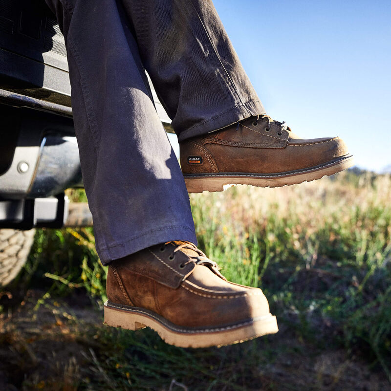 Rebar Lift Waterproof Work Boot Lifestyle