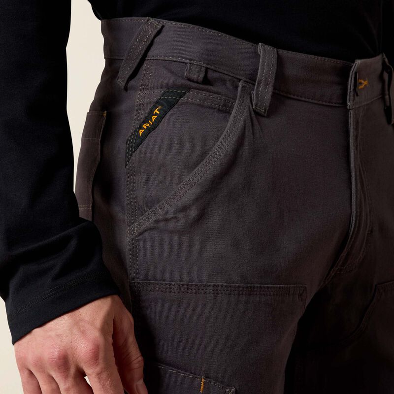 Rebar M4 Low Rise DuraStretch Made Tough Double Front Stackable Straight Leg Pant Image 4 of 6