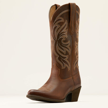 Heritage J Toe Stretchfit Western Boot 3-4 Front