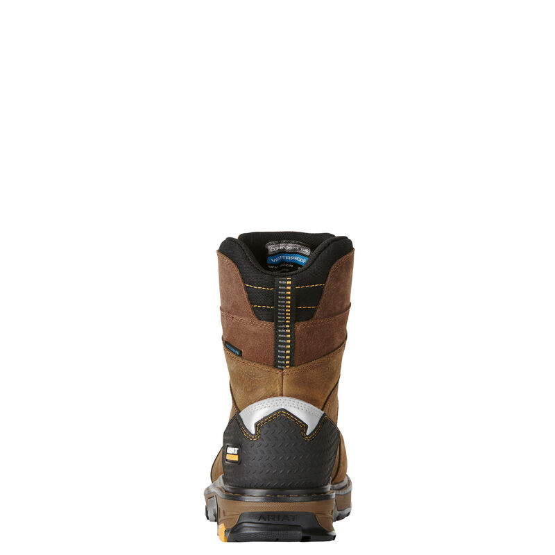 Intrepid 8" Waterproof Composite Toe Work Boot Heel