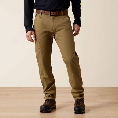 Rebar M4 Low Rise DuraStretch Made Tough Double Front Stackable Straight Leg Pant Front