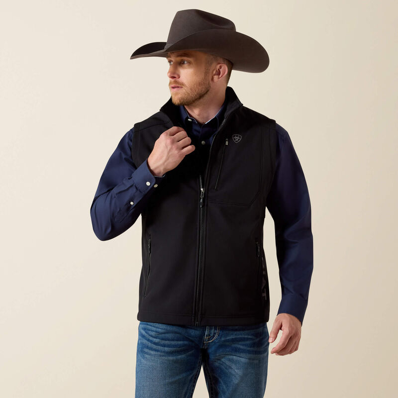 Logo 2.0 Patriot Softshell Vest Back