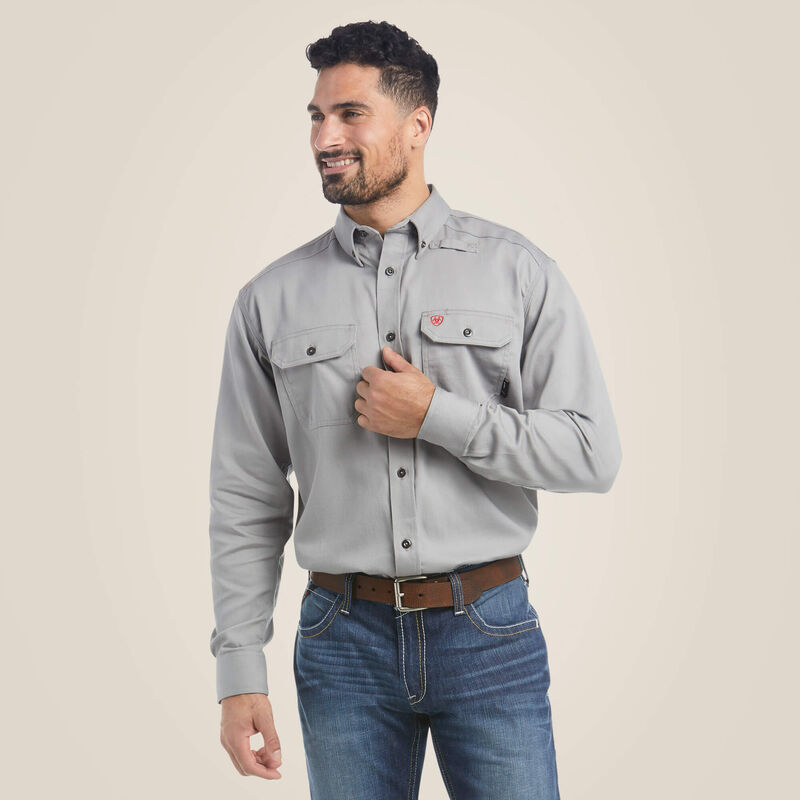 FR Solid Work Shirt Image 1 of 3