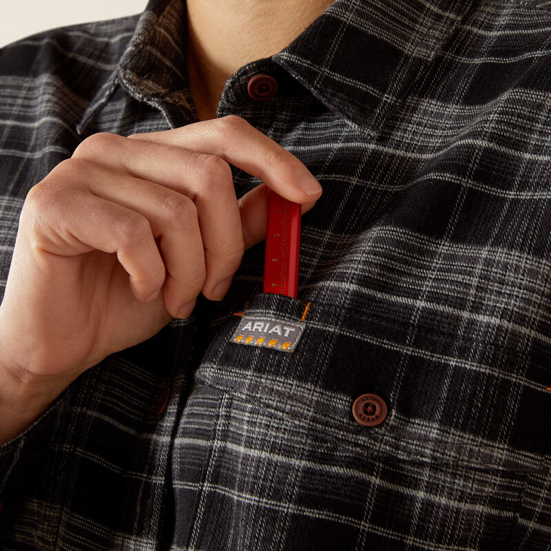 Rebar Flannel DuraStretch Work Shirt 01