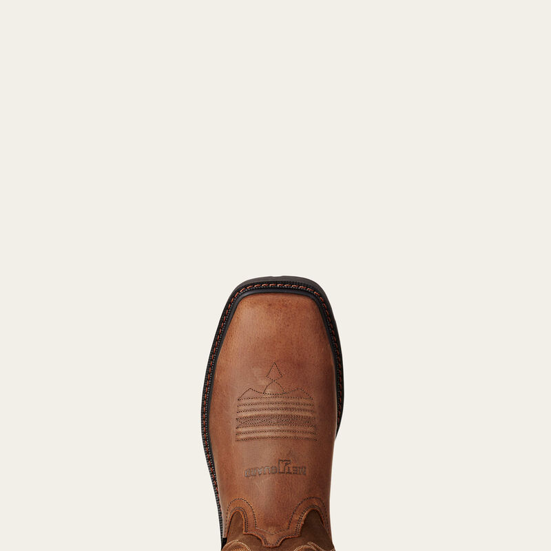 Groundbreaker Wide Square Toe MetGuard MetGuard Steel Toe Work Boot Toe