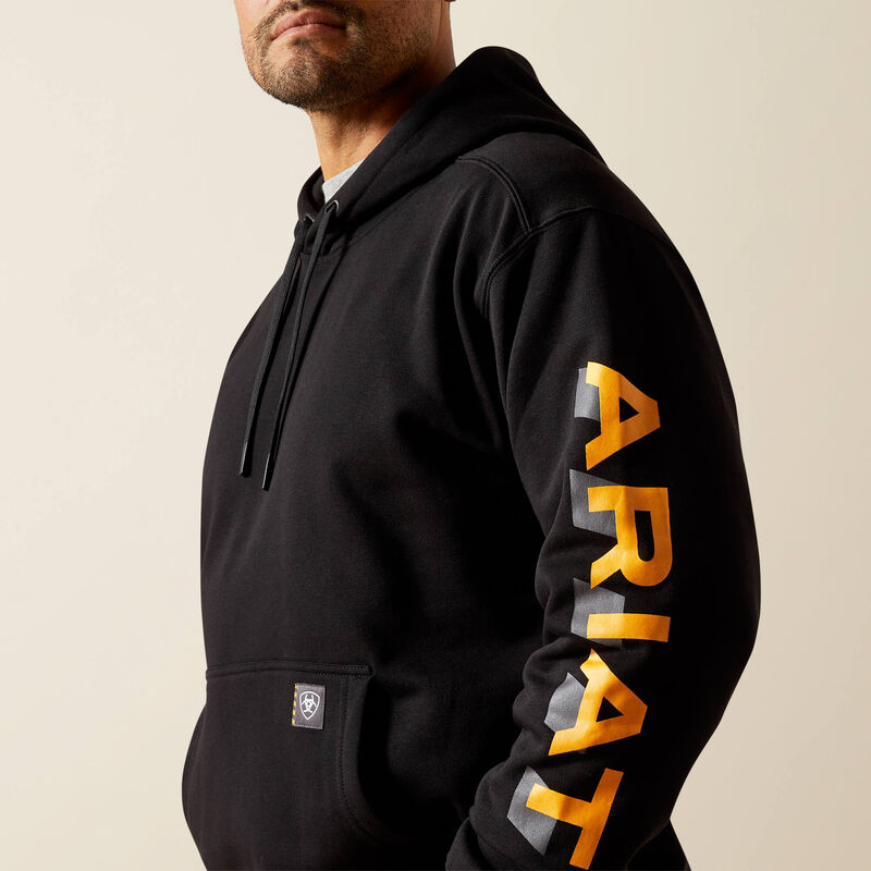 Rebar Lightweight Logo Hoodie 02