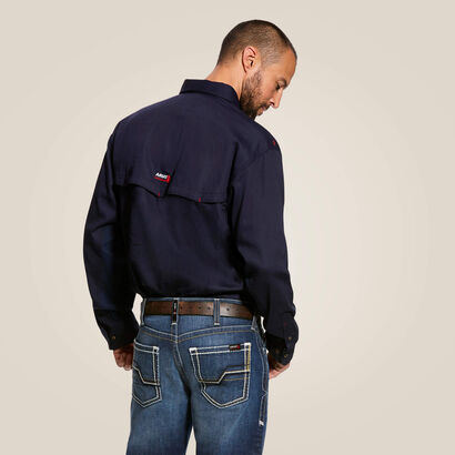 FR Solid Vent Work Shirt