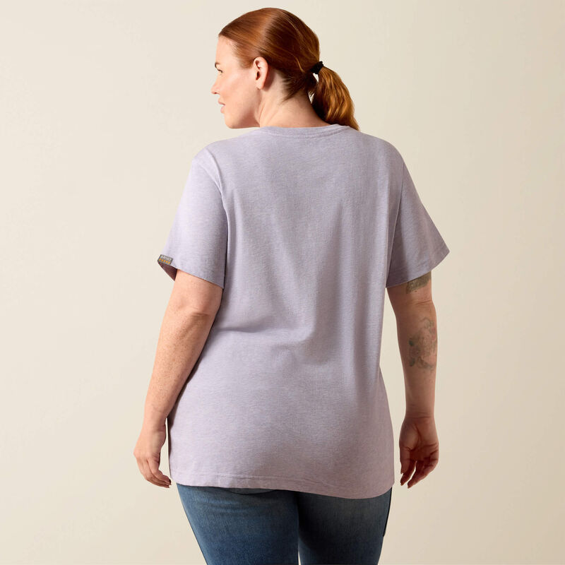 Rebar Cotton Strong Space Dyed T-Shirt Back Plus
