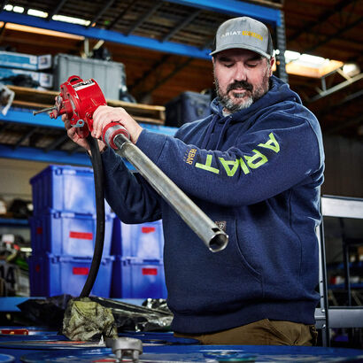 Rebar Workman Graphic Hoodie Lifestyle