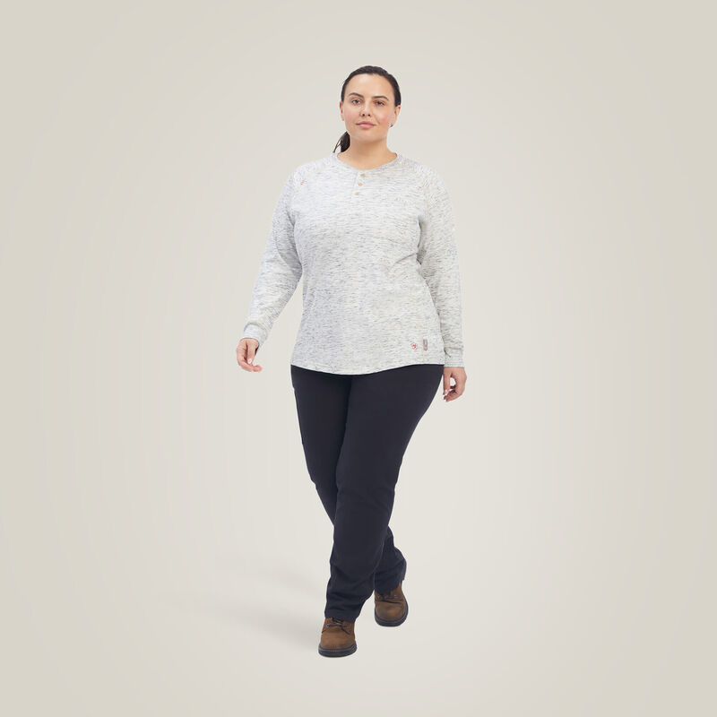 FR Air Henley Top Full Plus