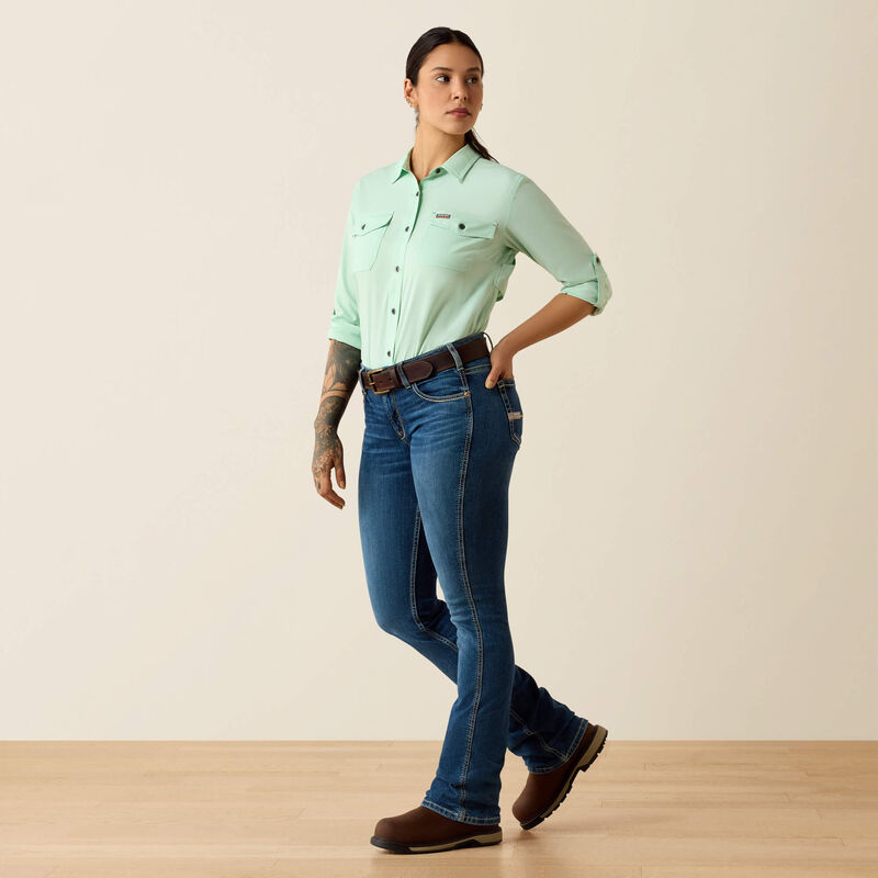 Rebar Made Tough VentTEK DuraStretch Work Shirt Full