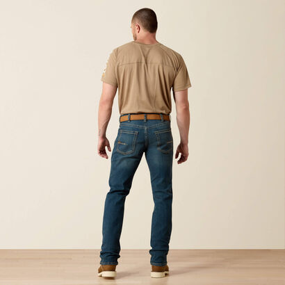 Rebar M5 Straight DuraStretch Edge Stackable Straight Leg Jean