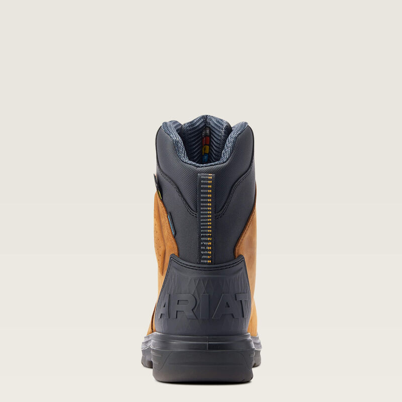 Turbo Outlaw 8" CSA MetGuard Waterproof Carbon Toe Work Boot Heel