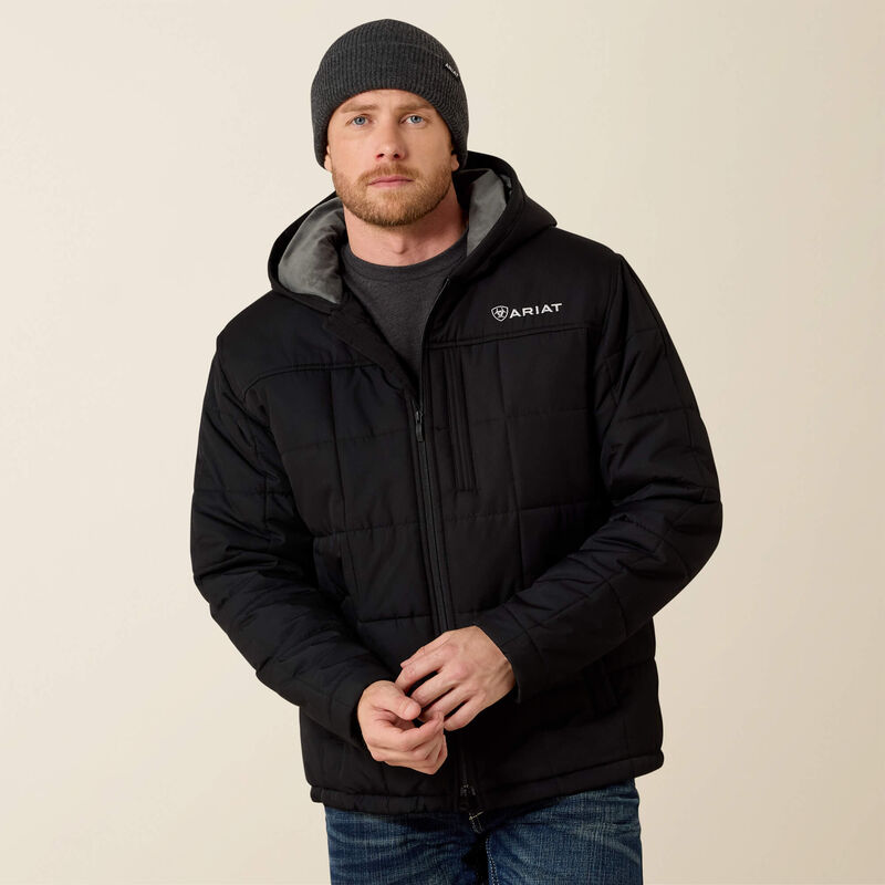 Crius Hooded Insulated Jacket Front