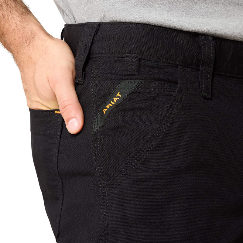 Rebar M4 Low Rise DuraStretch Made Tough Double Front Stackable Straight Leg Pant Image 4 of 7