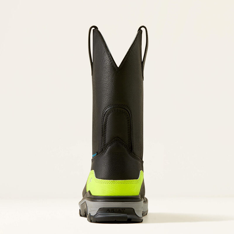 Intrepid Live Wire Waterproof Composite Toe Work Boot Heel