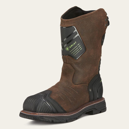 Catalyst VX Work Wide Square Toe Waterproof Composite Toe Work Boot 3-4 Front