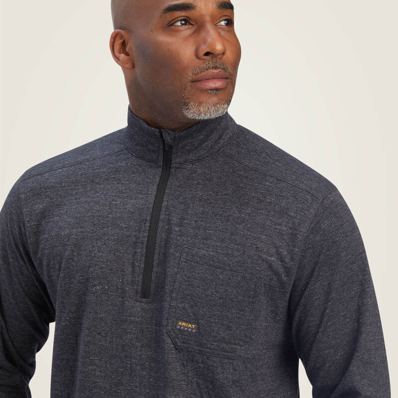 Rebar Foundation 1/4 Zip Shirt Image 4 of 3