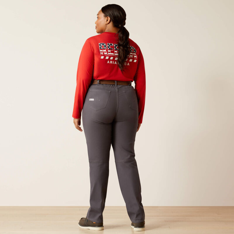 Rebar Perfect Rise Made Tough Straight Pant Back Plus