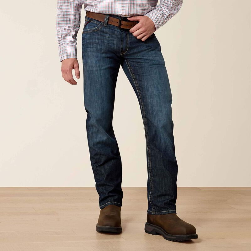 FR M5 Straight DuraLight Stretch Basic Straight Leg Jean Front