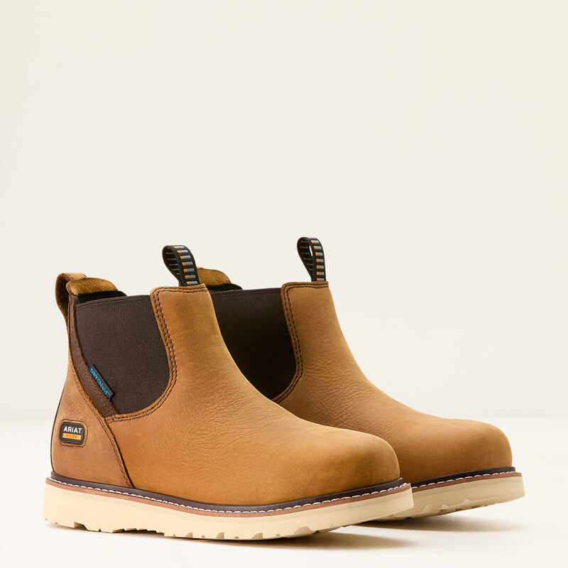 Rebar Wedge Chelsea Waterproof Work Boot Pair
