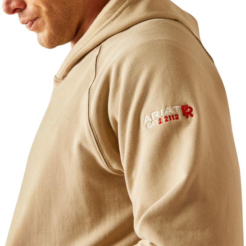 FR DuraStretch Work Hard Live Free Hoodie Image 4 of 5
