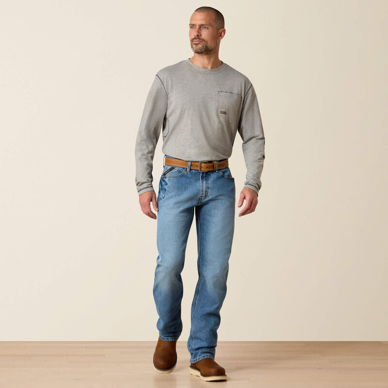 Rebar M4 Relaxed DuraStretch Basic Boot Cut Jean Full