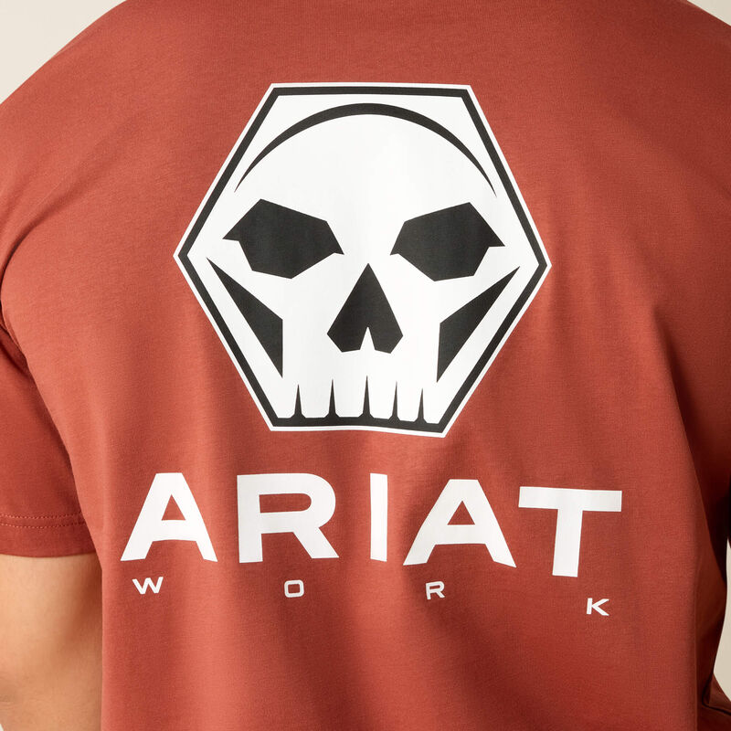 Rebar Cotton Strong Bolt Skull T-Shirt 01
