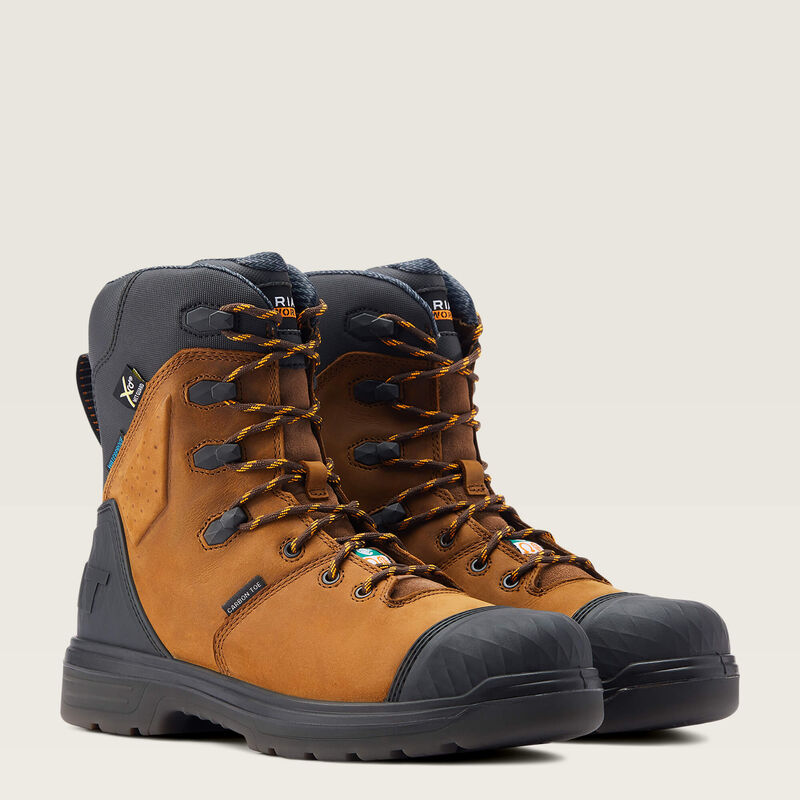 Turbo Outlaw 8" CSA MetGuard Waterproof Carbon Toe Work Boot Pair
