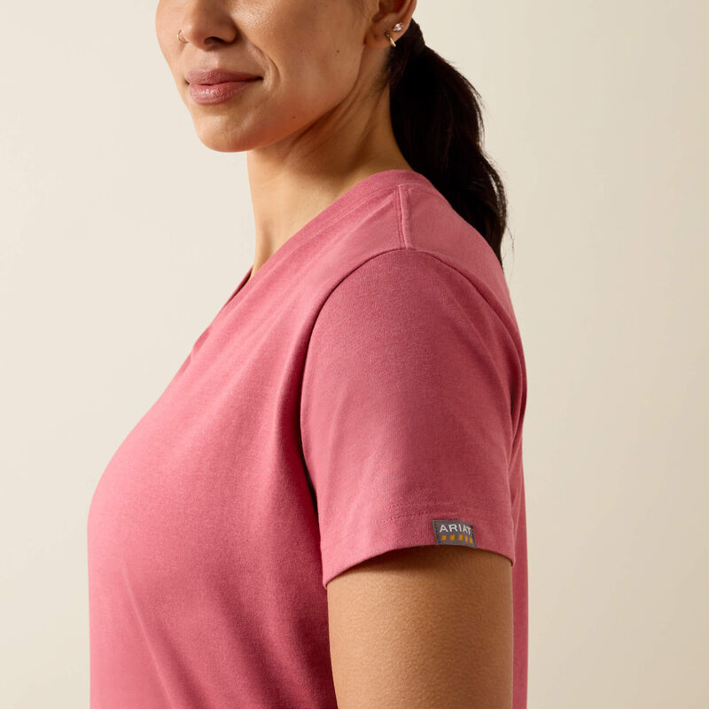 Rebar Cotton Strong Standard V-Neck T-Shirt 01