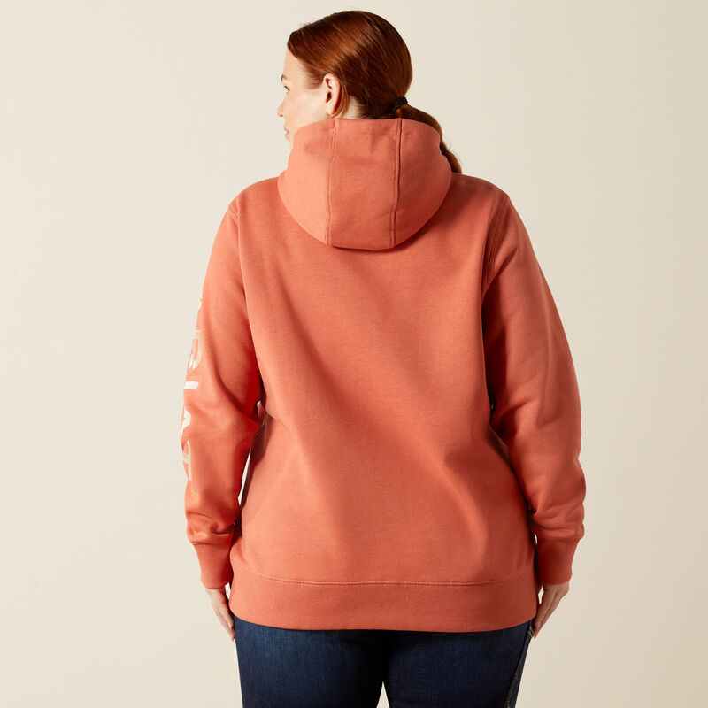 Rebar Graphic Hoodie Back Plus