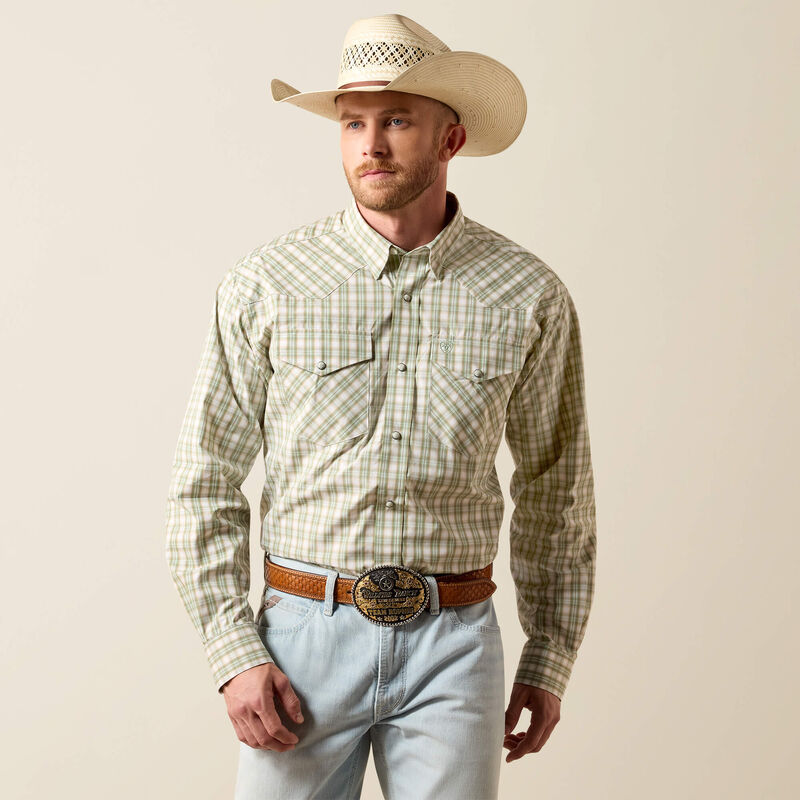 Pro Series Fraser Classic Fit Snap Shirt Front