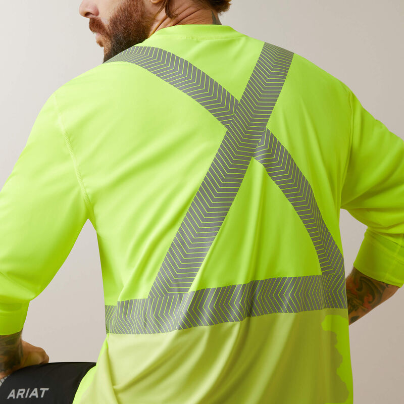Rebar Hi-Vis ANSI T-Shirt Image 5 of 4