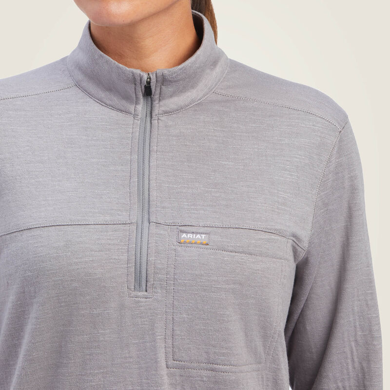 Rebar Foundation 1/4 Zip Shirt 01