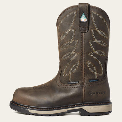 Riveter CSA Waterproof Composite Toe Work Boot Side