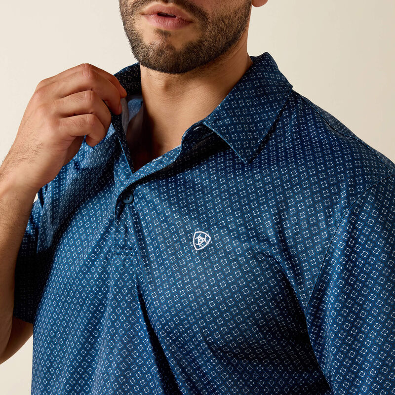 All Over Print Classic Fit Polo 01
