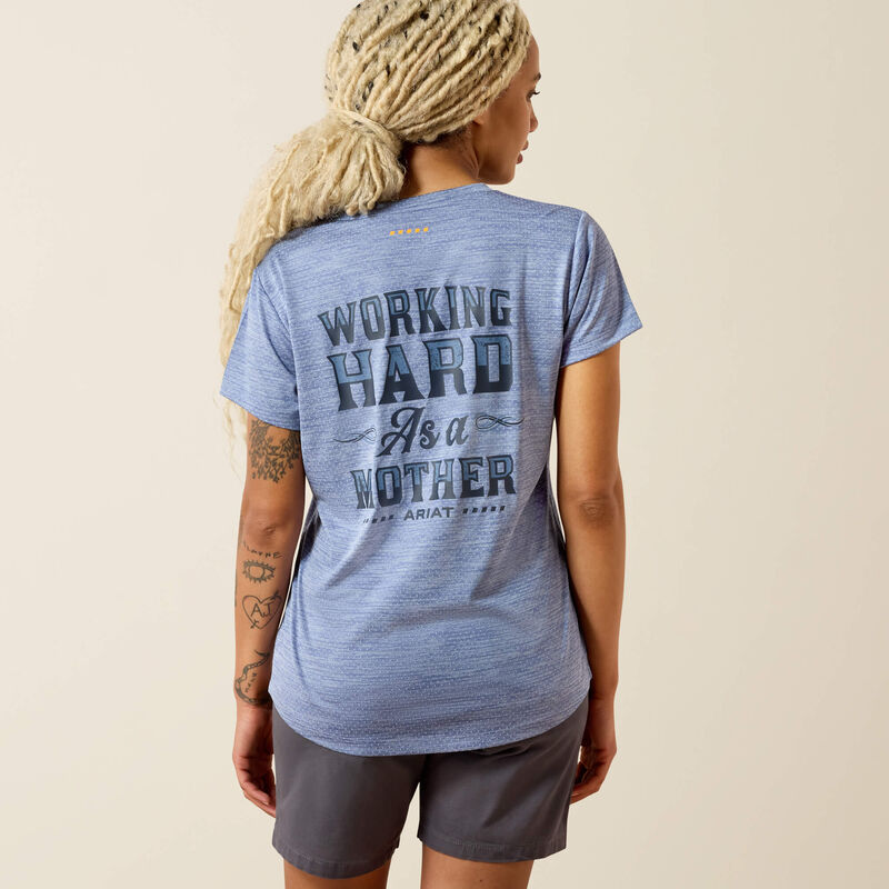 Rebar Evolution Mother V-Neck T-Shirt Front