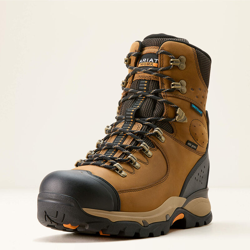 Endeavor 8" Waterproof Insulated Work Boot 3-4 Front